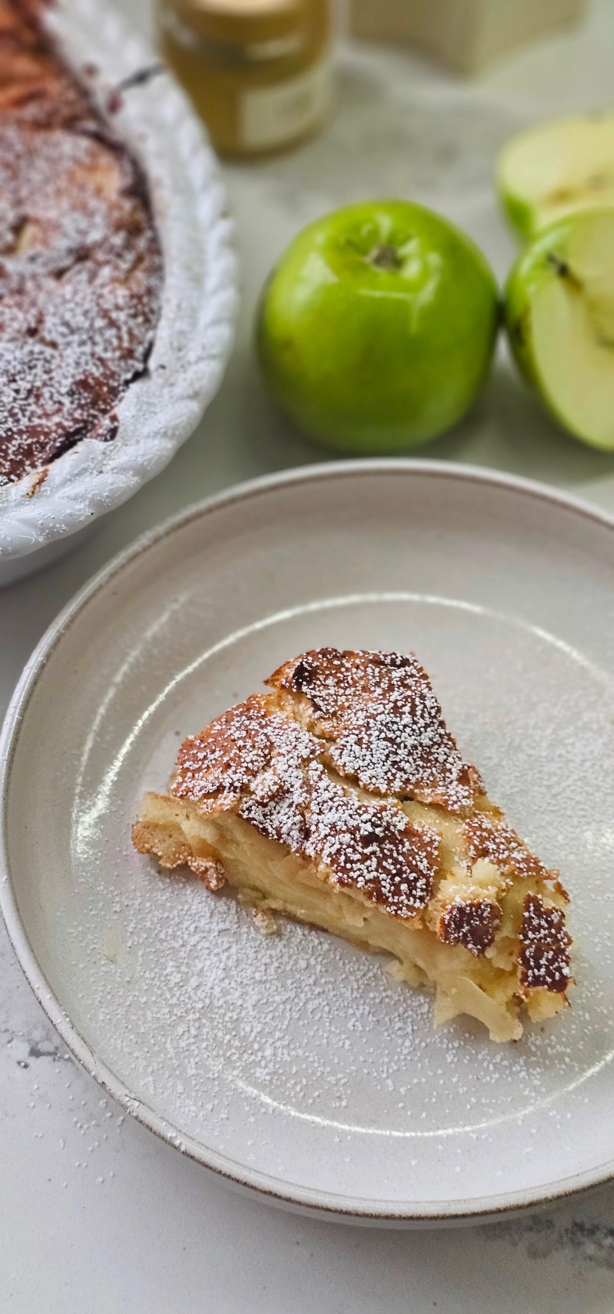 Invisible Apple Cake (Thin Sliced Apples)
