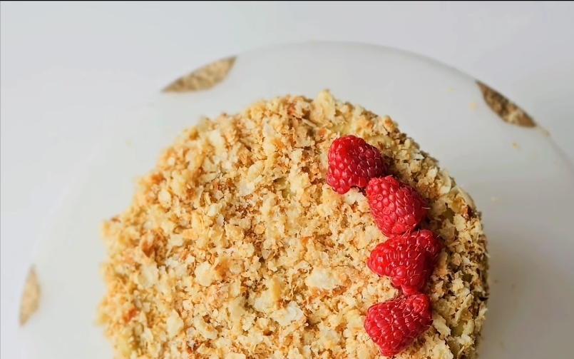 pistachio Dubai style napoleon crunchy cake recipe