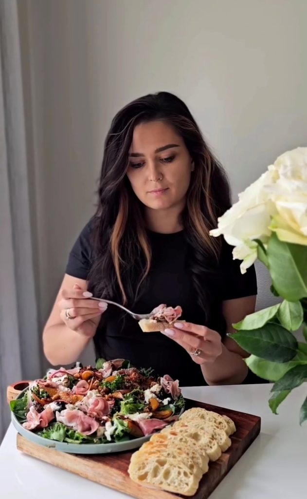 Burrata Bruschetta/Salad (Quick 15 minutes recipe)