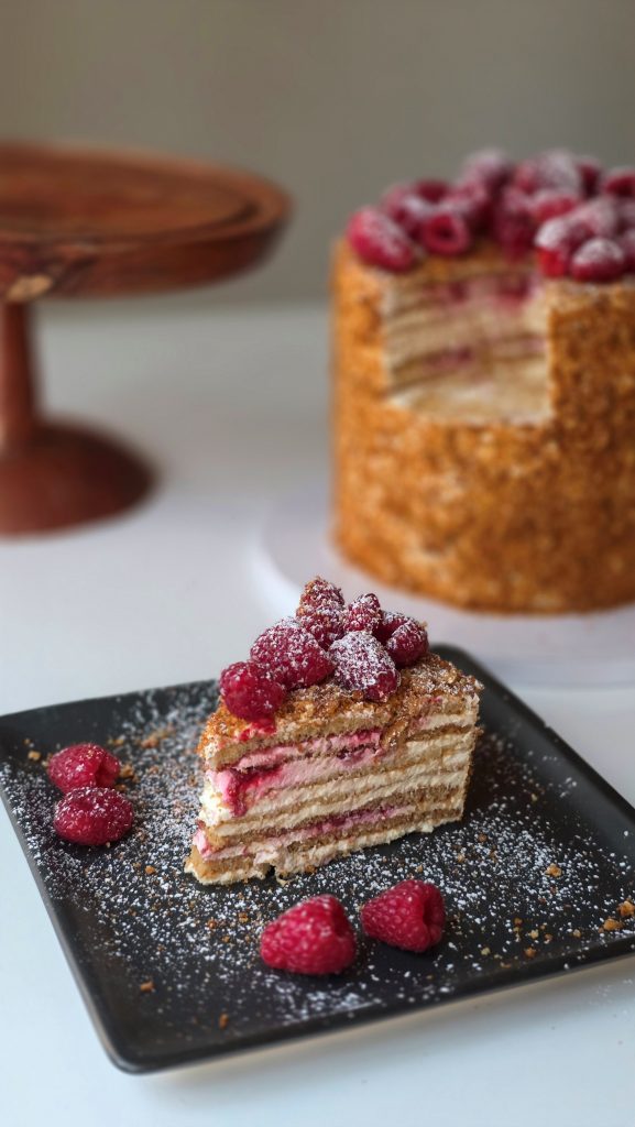 This Easy No-Rolling Honey Cake (Medovik)