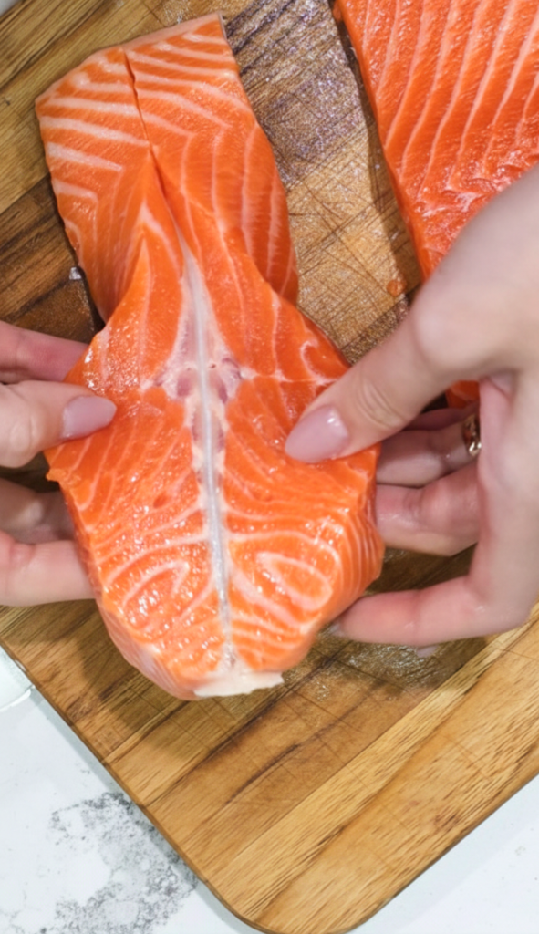 beautiful, restaurant-style salmon 