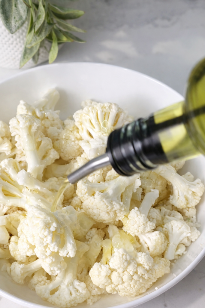 Ultra crispy air fryer cauliflower with Parmesan — golden outside, tender inside, and never soggy. Easy, healthy side dish ready in just 15 minutes.
