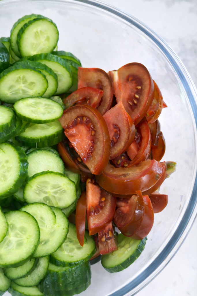 Cucumber Tomato Salad 