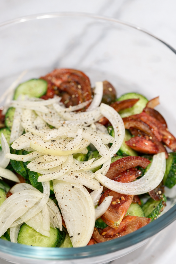 (Belarusian Summer Salad)