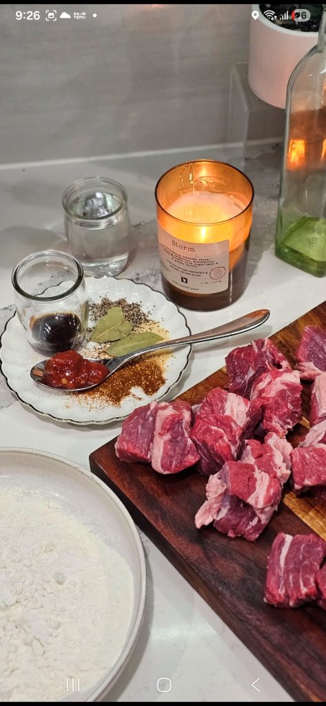 Add the remaining broth, bay leaf, soy sauce, and balsamic vinegar to the pressure cooker.