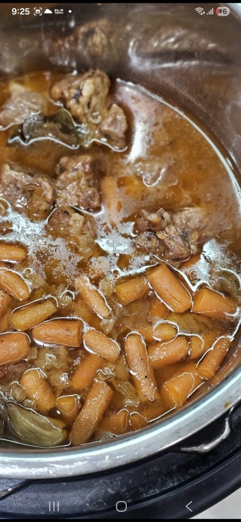 Fall-Apart Tender Pressure Cooker Beef with Potatoes