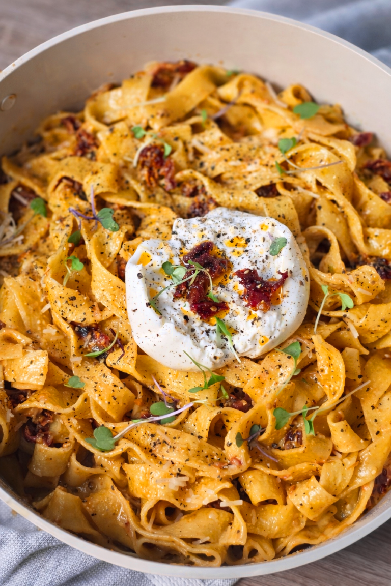 Pasta with Burrata