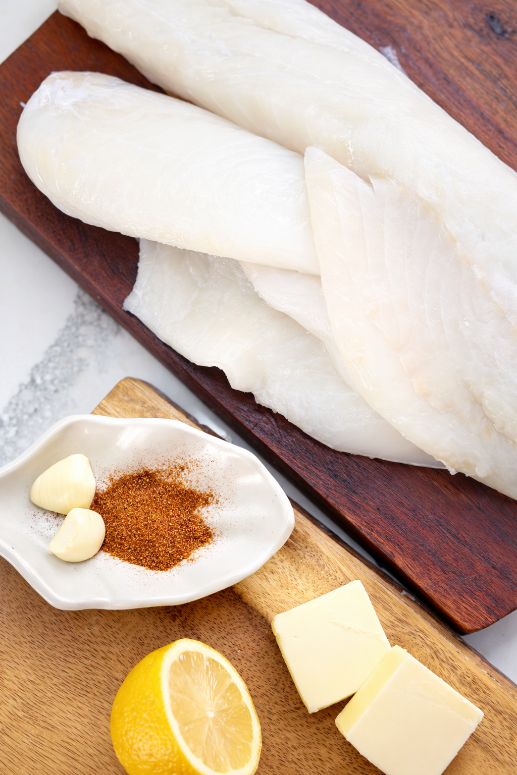 One Pan-Seared Butter and Paprika