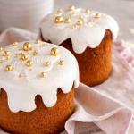 paska Easter bread decoration gold