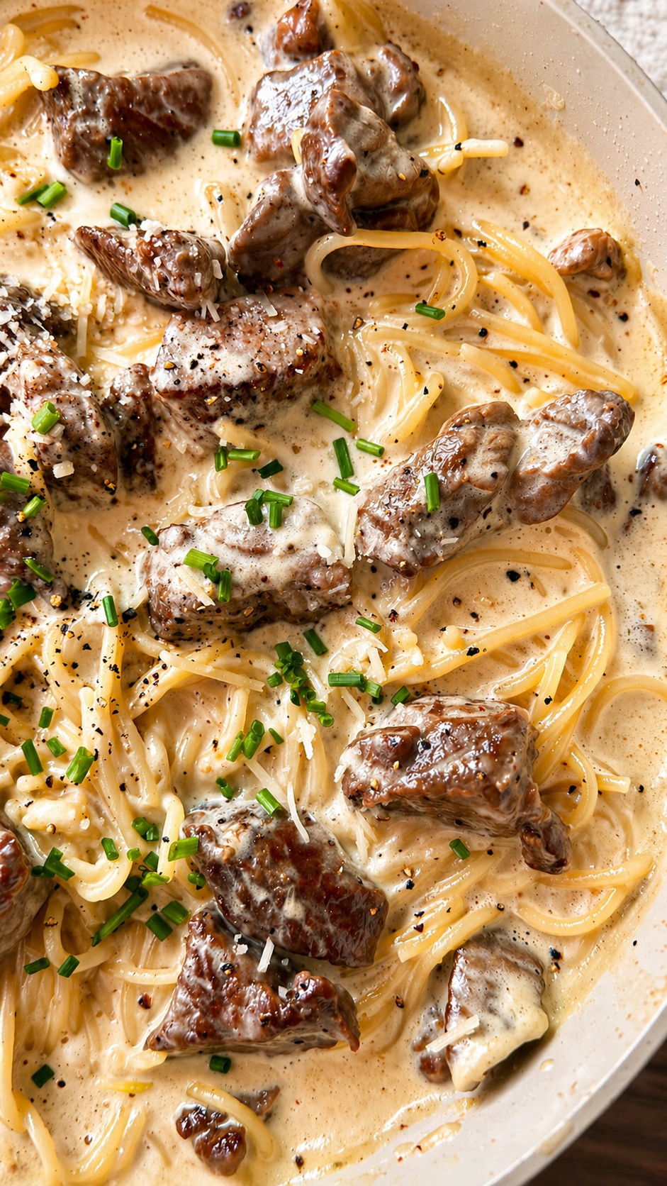Creamy Garlic Parmesan Lamb Pasta (Juicy, Tender & Ready in 30 Minutes)