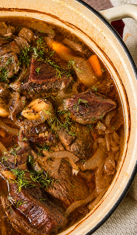 slow braised chuck roast