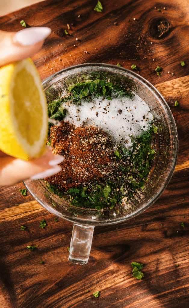 Make the Mint Marinade for lamb an juicy meat
