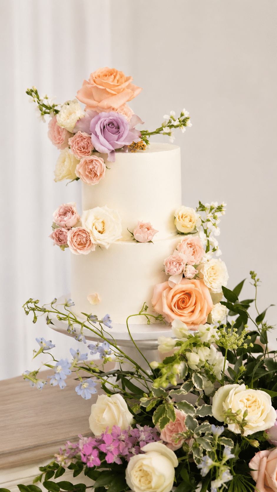 Stable Vanilla Buttercream for Wedding Cakes
