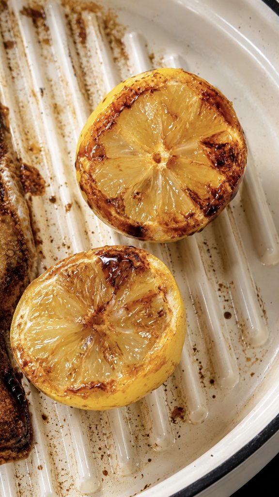 grilled lemon