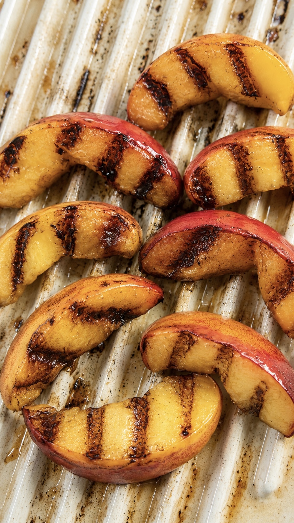 grilled peaches