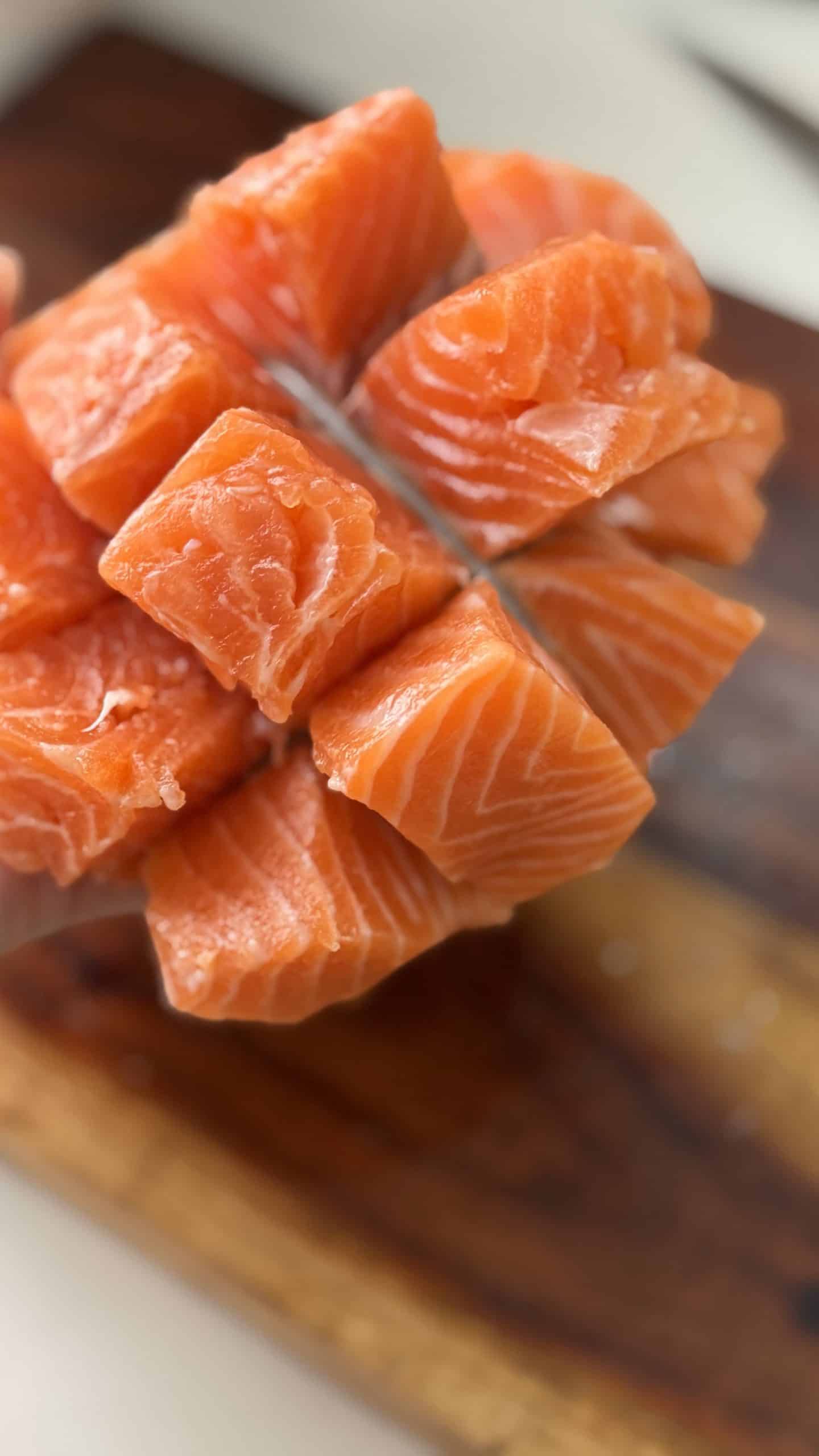 salmon marinade preparation