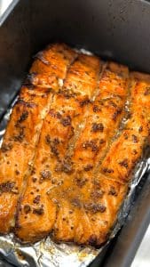 Juicy Honey Salmon in Air Fryer