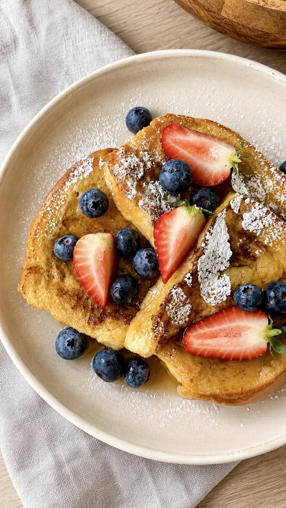 Easy Brioche French Toast (Crispy Outside, Custardy Inside)