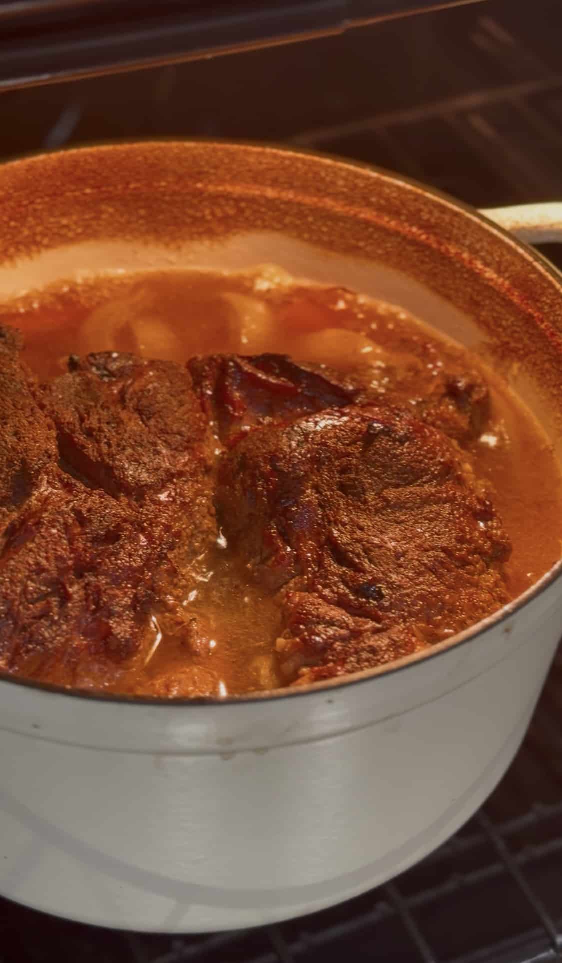 Slow Roasted lamb