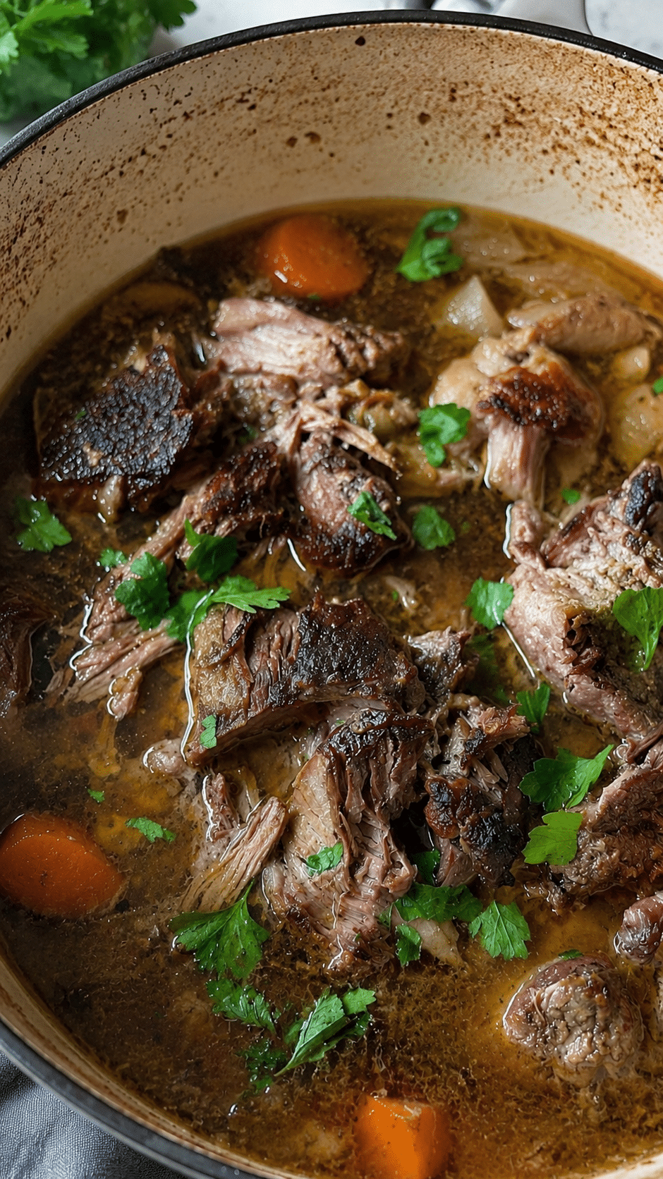 Slow Roasted lamb super Juicy