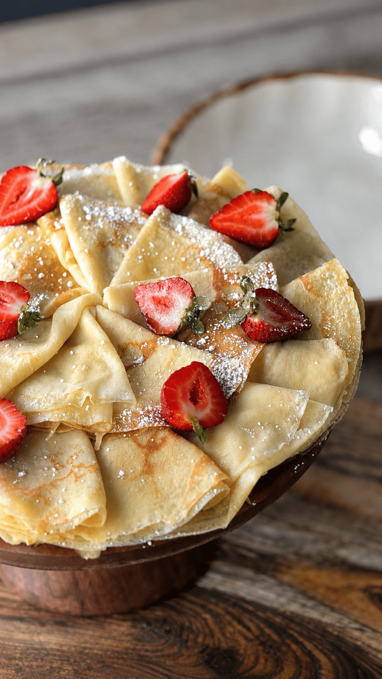 thin crepes recipe