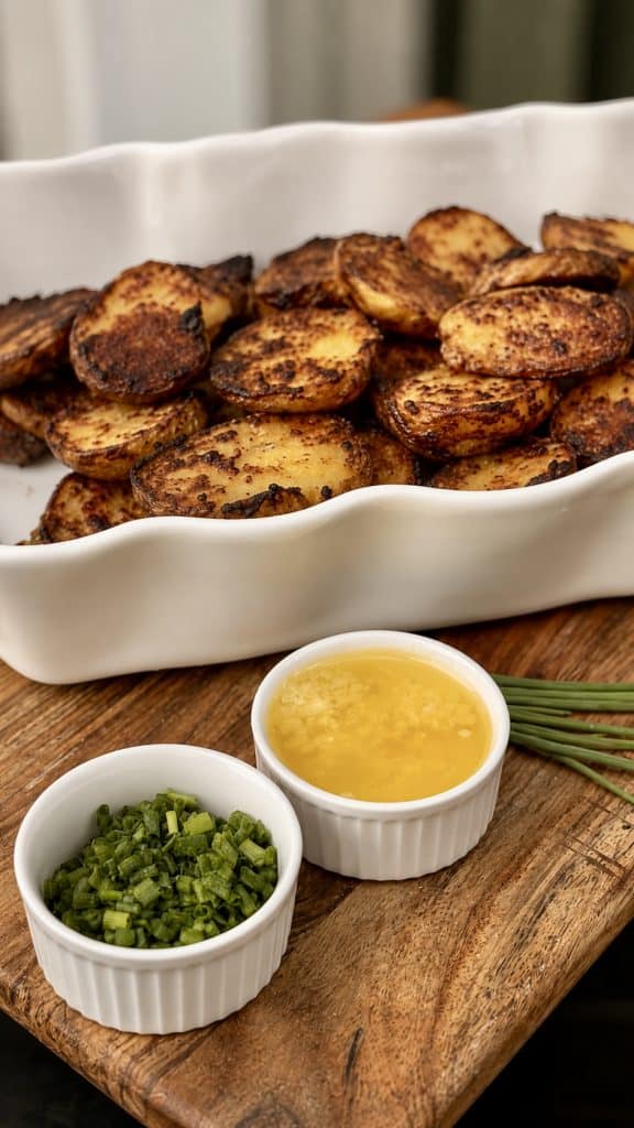 garlic Roasted Yukon Gold Potatoes