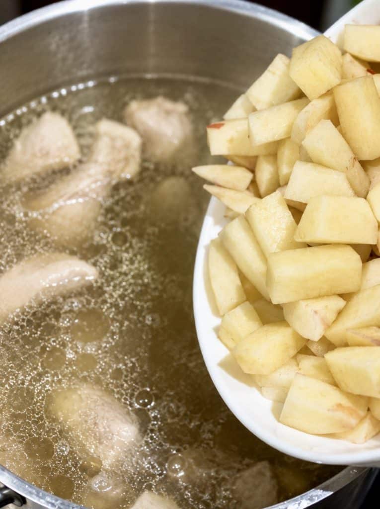 potato for borsch