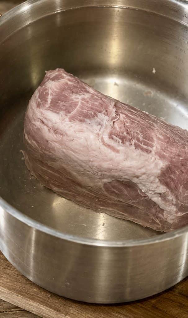 pork meat for borsch